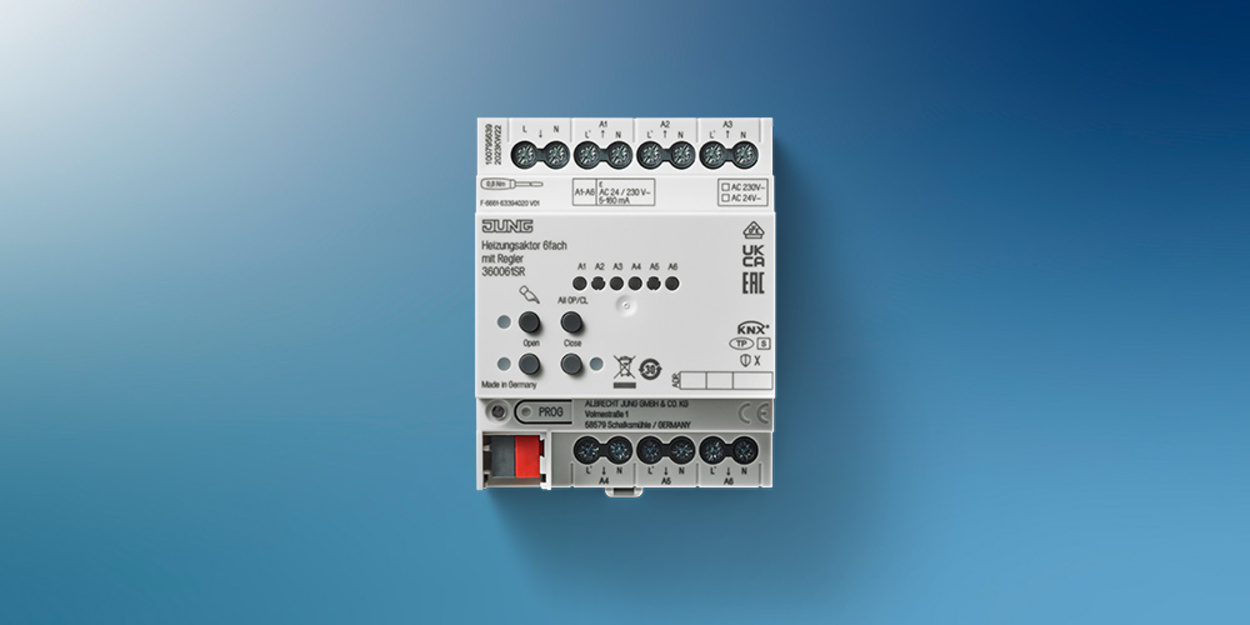 KNX Heizungsaktor 6-fach bei JK Elektroanlagen GmbH in Heusenstamm