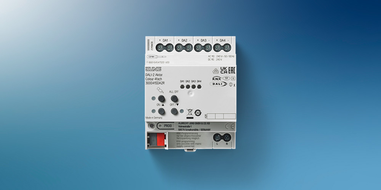 KNX DALI 2 Gateway Colour bei JK Elektroanlagen GmbH in Heusenstamm